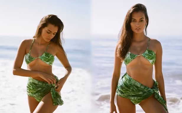 Gizele Oliveira rực lửa nổi bật trên biển Malibu