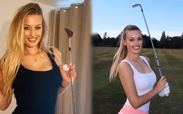 Mỹ nhân sân golf đẹp như thiên thần với đường cong nóng bỏng