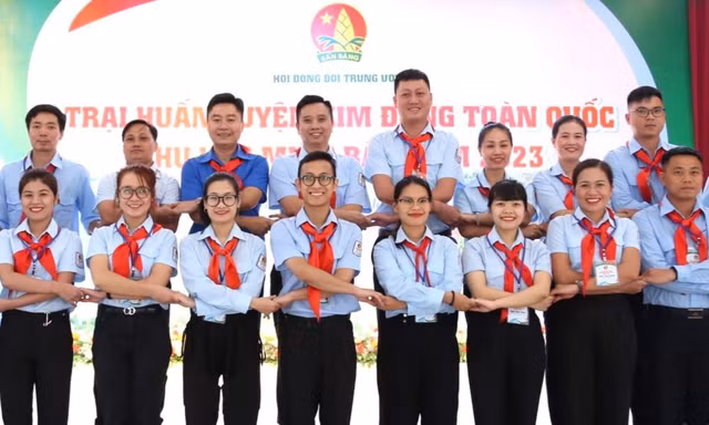 Khai mạc trại huấn luyện Kim Đồng toàn quốc khu vực phía Bắc