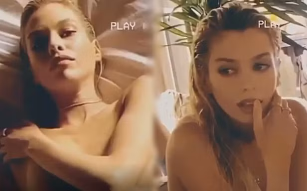 Cách ly tránh dịch, thiên thần nội y Stella Maxwell tung clip bán nude nóng bỏng