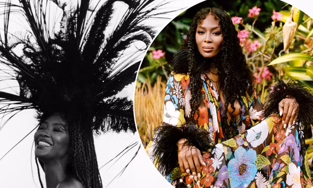 Thần thái rực rỡ của siêu mẫu huyền thoại Naomi Campbell ở tuổi 50