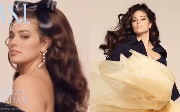 Người mẫu béo Ashley Graham tự tin với đường cong ngoại cỡ