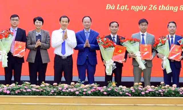 Lâm Đồng điều động, bổ nhiệm nhiều cán bộ chủ chốt