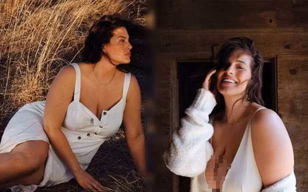 Đường cong 'gái một con' đẫy đà bốc lửa của mẫu ngoại cỡ Ashley Graham