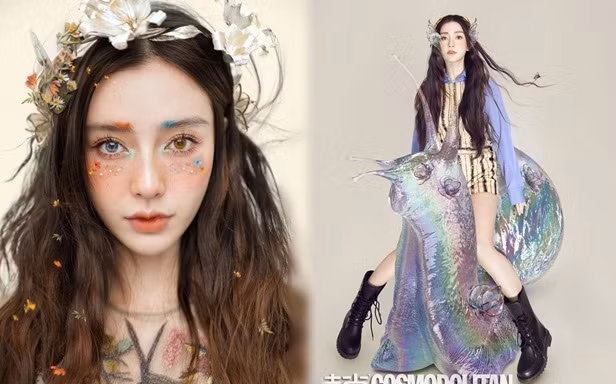 Angelababy đẹp như 'thần tiên tỉ tỉ' mong manh thoát tục