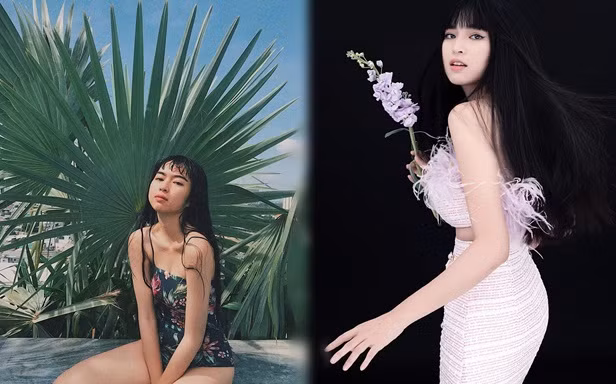 Trà Long 'Mắt biếc' xinh đẹp gợi cảm ở ngoài đời