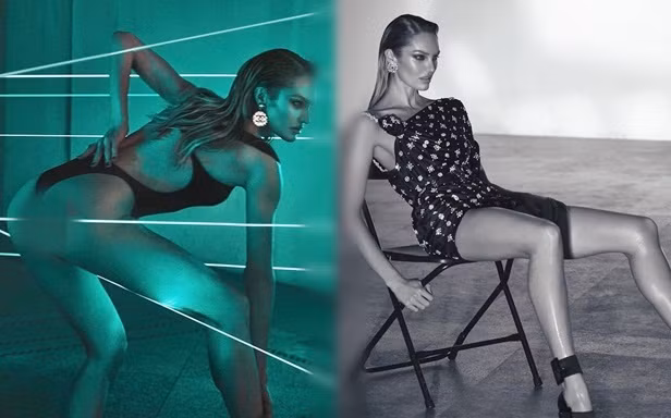 Candice Swanepoel thả dáng tuyệt mỹ với đôi chân dài mê mải