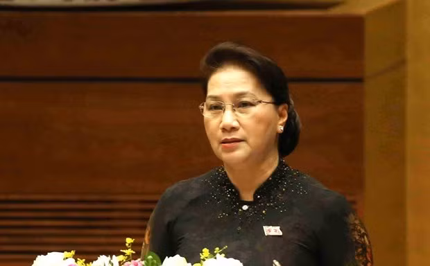 Chủ tịch Quốc hội Nguyễn Thị Kim Ngân. (Ảnh: Phương Hoa/TTXVN0