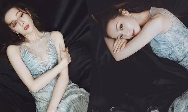 ‘Mỹ nhân Tân Cương’ Địch Lệ Nhiệt Ba khoe vòng một căng tràn gây sốt