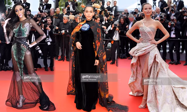 Cannes ngày 9: Mỹ nhân ‘hở’ ngang Ngọc Trinh, Á hậu Việt bị nhầm với mẫu Nga