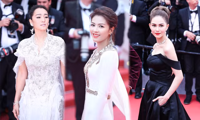 Củng Lợi, Lưu Đào sang trọng, nghệ sĩ vô danh bị đuổi khéo trên thảm đỏ Cannes