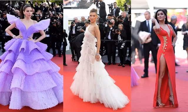 Cannes ngày 3: Bella Hadid diện váy xuyên thấu quyến rũ, 'thống trị' thảm đỏ