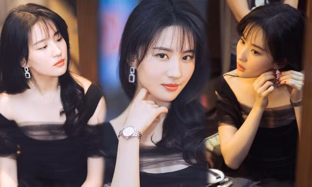 Lưu Diệc Phi tái xuất đẹp mê mẩn khó rời mắt