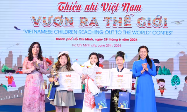 Thiếu nhi Hải Phòng giành giải nhất sân chơi 'Thiếu nhi Việt Nam - Vươn ra thế giới' 2024