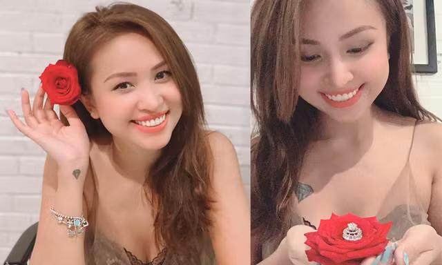 Vân Hugo khoe nhẫn kim cương ‘khủng’, ngầm thông báo sắp kết hôn lần 2?