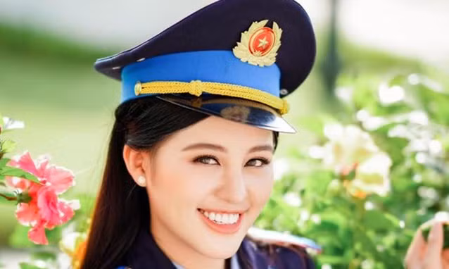Nữ sinh 2 lần thi hoa hậu, tốt nghiệp Học viện Cảnh sát loại giỏi