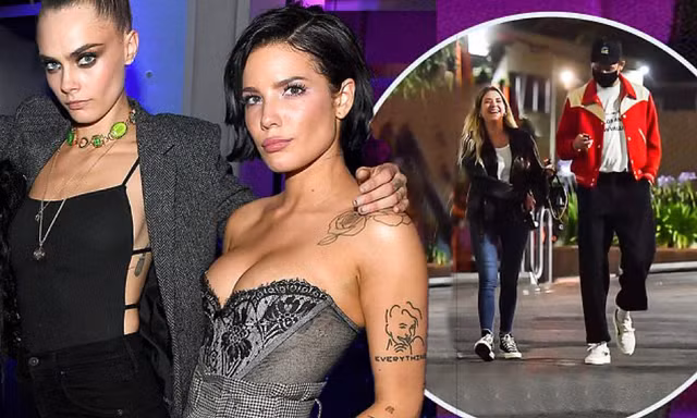 Cara Delevingne hẹn hò đồng giới nữ ca sĩ Halsey, tình cũ của cả hai cũng đang yêu nhau
