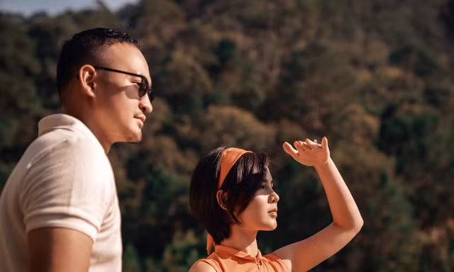 BTV Thu Hoài khoe ảnh tình tứ bên bạn trai tại sân golf