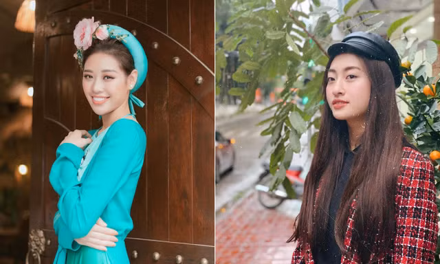 Khánh Vân hoá cô Tấm trẩy hội Xuân, Lương Thuỳ Linh đẹp giản dị ngày mùng 1 Tết