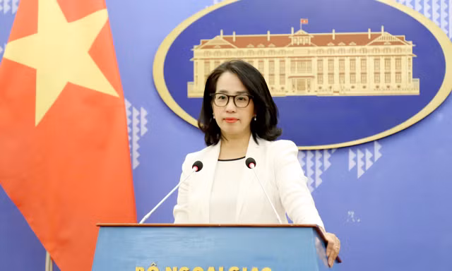 Người Phát ngôn Bộ Ngoại giao Phạm Thu Hằng
