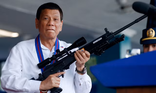 Ông Rodrigo Duterte khi còn là tổng thống năm 2018. (Ảnh: AP)