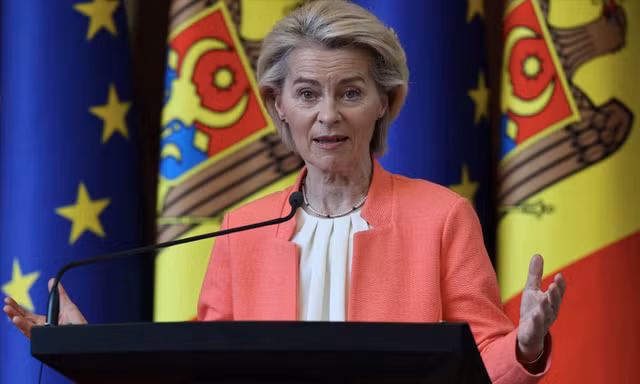 Chủ tịch Ủy ban châu Âu Ursula von der Leyen. (Ảnh: Reuters)
