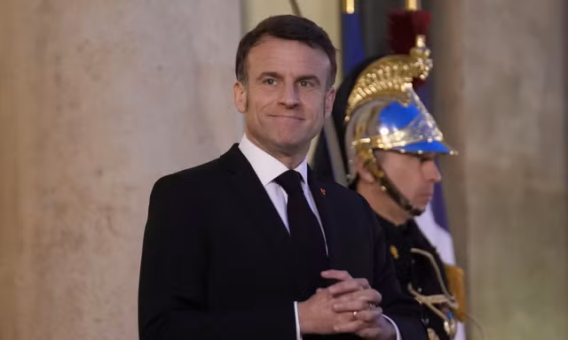 Tổng thống Pháp Emmanuel Macron. (Ảnh: AP)