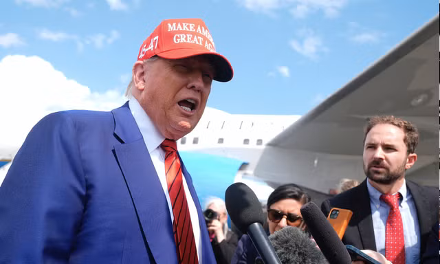 Tổng thống Mỹ Donald Trump. (Ảnh: AP)