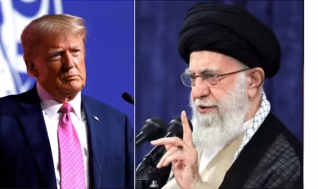 Đại giáo chủ Iran Ayatollah Ali Khamenei (phải) và Tổng thống Mỹ Donald Trump. (Ảnh: Reuters)