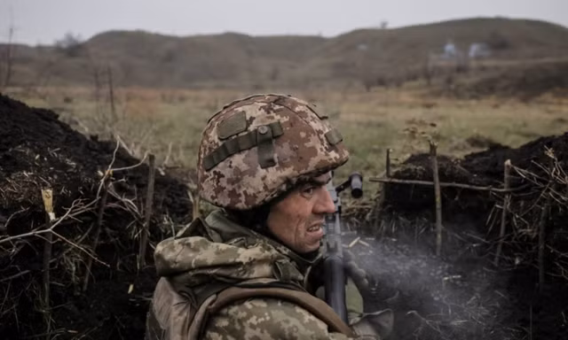 Lính Ukraine ở Donetsk tháng 11/2024. (Ảnh: Reuters)