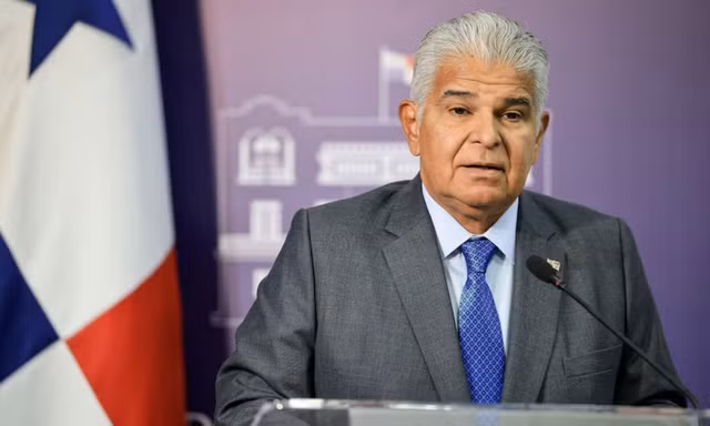 Tổng thống Panama Jose Raul Mulino. (Ảnh: Reuters)