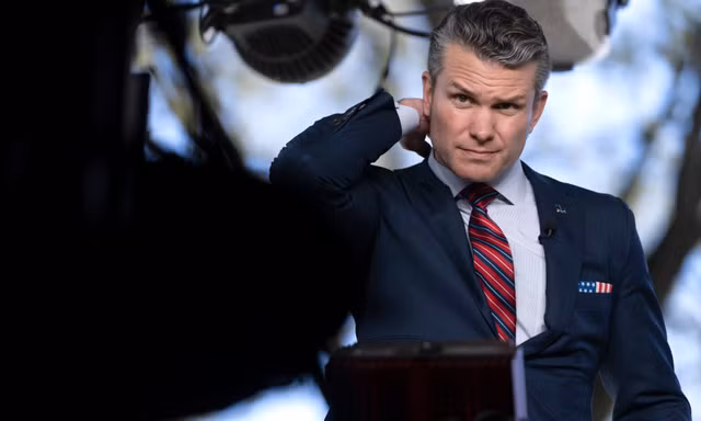 Bộ trưởng Quốc phòng Pete Hegseth. (Ảnh: AP)