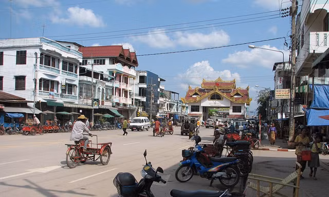 Thị trấn Myawaddy ở miền đông nam Myanmar. (Ảnh: Wikipedia)