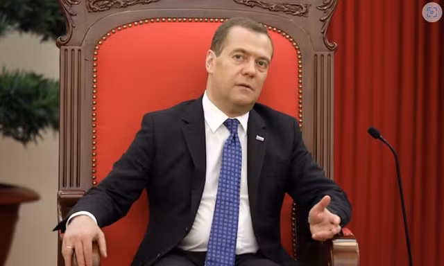 Phó Chủ tịch Hội đồng An ninh Nga Dmitry Medvedev. ̣(Ảnh: Reuters)