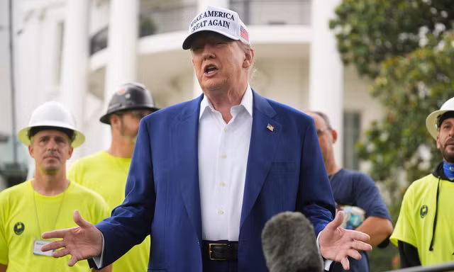 Tổng thống Mỹ Donald Trump. (Ảnh: AP)