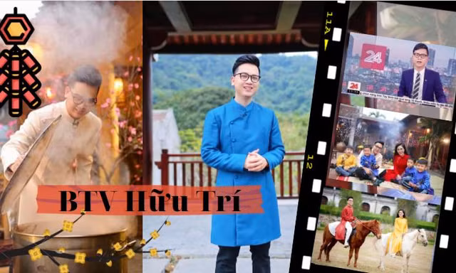 BTV Hữu Trí bật khóc nhớ gia đình khi dẫn bản tin Tết