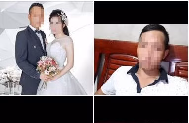 Ảnh nạn nhân cùng người chồng.