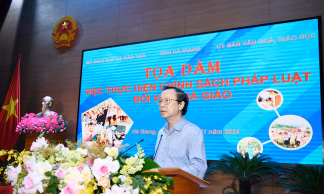 Bàn cách xây dựng chính sách cho nhà giáo theo quan điểm chỉ đạo của Tổng Bí thư Tô Lâm 