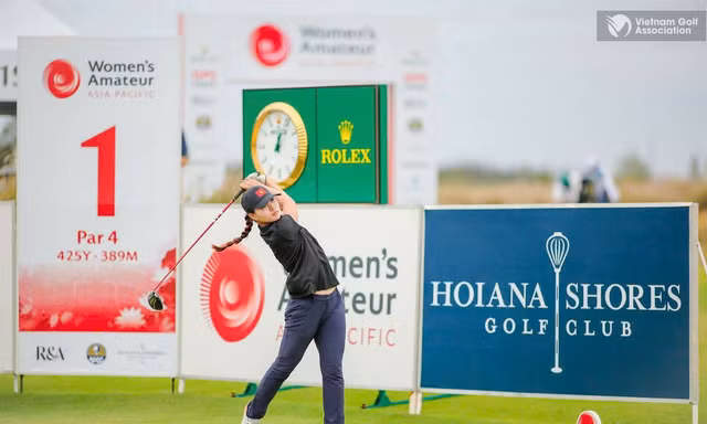 Golfer Việt Nam qua cắt tại giải nghiệp dư nữ châu Á - Thái Bình Dương 