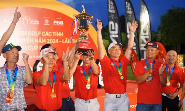 12 hội golf dự Giải vô địch hội golf các tỉnh miền Trung- Tây Nguyên 2025