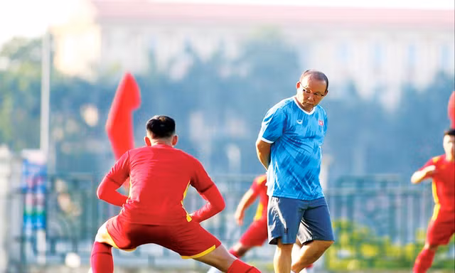 AFF Cup 2022 sẽ là giải đấu cuối của HLV Park Hang-seo trên cương vị HLV trưởng đội tuyển Việt Nam? ảnh: Anh Tú 