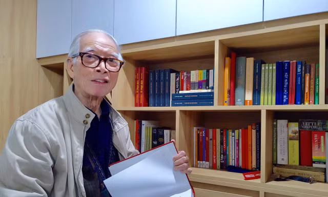 Ông Vũ Phạm Chánh và quyển sách mới