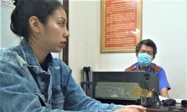 Bị can Nguyễn Võ Quỳnh Trang Ảnh: IT 
