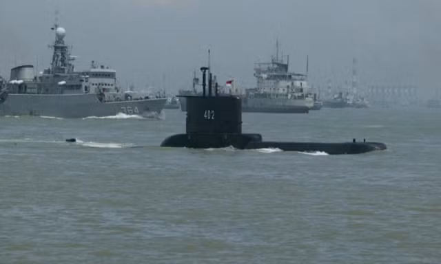 Tàu ngầm KRI Nanggala-402 của Hải quân Indonesia Ảnh: Getty 