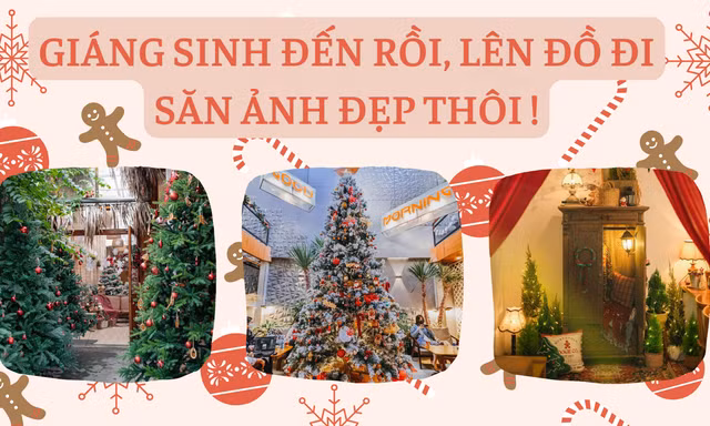 Mùa Giáng sinh đến rồi, xúng xính quần áo đẹp, rủ cạ cứng xuống phố làm bộ ảnh xinh xắn nào!