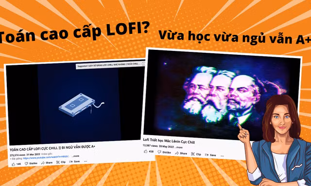 Vừa học vừa ngủ vẫn được A+: Cùng Gen Z học Toán cao cấp trên nền nhạc Lo-fi