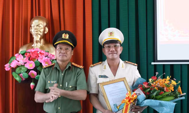 Bộ Công an bổ nhiệm, điều động nhiều nhân sự tại Công an Tiền Giang