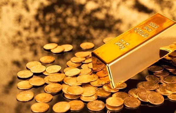Giá vàng trong nước tiếp đà tăng cùng giá vàng thế giới. Ảnh minh họa.