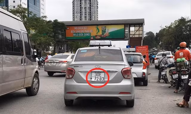 Phạt đến 6 triệu đồng cho hành vi che biển số xe