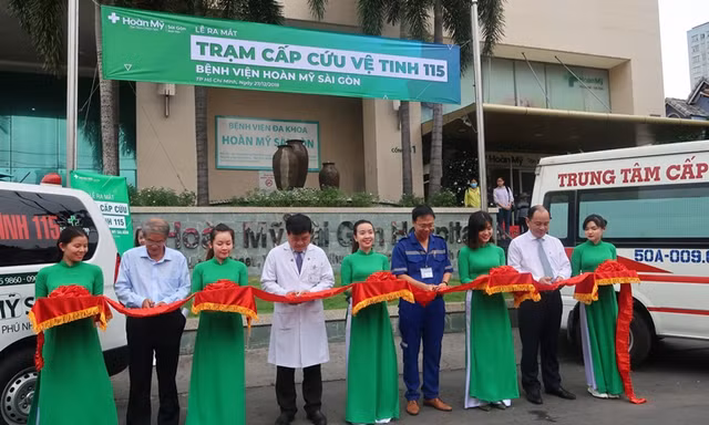 Trạm cấp cứu vệ tinh 115 thứ 27 tại TPHCM đi vào hoạt động